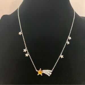 YVMIN PARADISE / SHOOTING STAR CHAIN NECKLACE with Complimentary earrings
